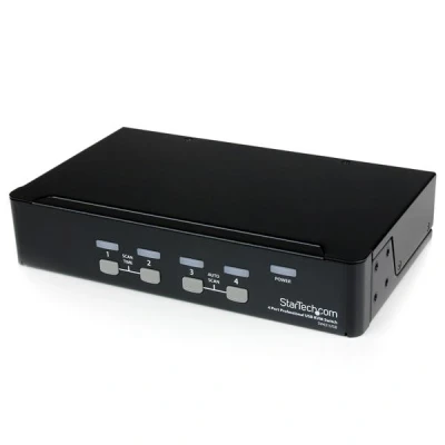 Afbeelding van StarTech.com 2 poort DVI USB KVM switch met Audio en 2.0 hub