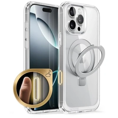 Afbeelding van SUPCASE Mag Stand iPhone 2024 Max (transparant)