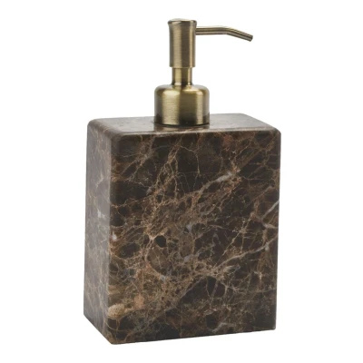Afbeelding van Zeepdispenser Aquanova Hammam Bruin Small