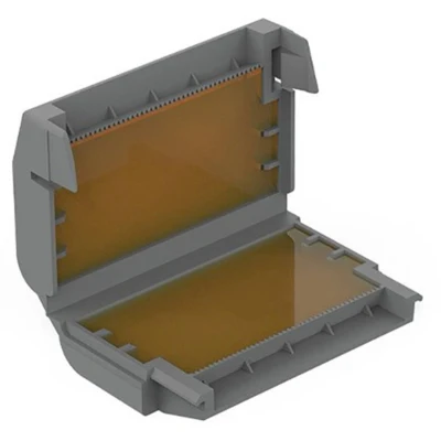 Afbeelding van WAGO 207 1433 Gelbox voor verbindingsklemmen Flexibel: Massief: 1 stuk(s) Grijs