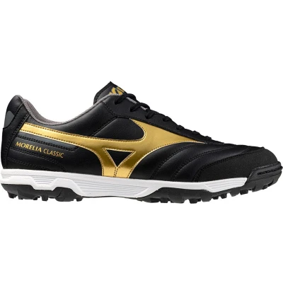 Afbeelding van Mizuno MORELIA SALA CLASSIC TF Zwart/Goud/Dark Shawdow Dames/Heren Maat 41