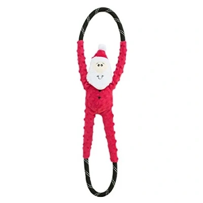 Afbeelding van Animal World ZP678 RopeTugz Santa hondenspeelgoed