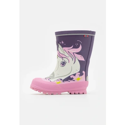 Afbeelding van Viking Jolly Print Regenlaars, uniseks, Purple Multi, 24 EU breed