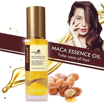 Afbeelding van Karseell Maca Essentie Olie Voor Lichaam &amp; Beschadigd Haar 50 ml