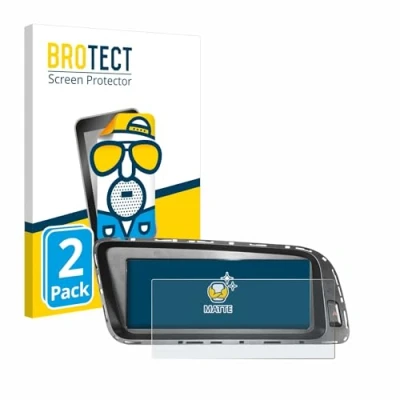 Afbeelding van BROTECT Screenprotector voor Audi Q5 8R 2008 2016 MMI 3G 8.8&quot; Folie Beschermfolie matte (2 Stuks)