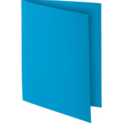 Afbeelding van Exacompta ref. 807019E Set van 30 felgekleurde inlegmappen ROCK&#039;&#039;S 80 g/m2 in PEFC™ gecertificeerde mappen Afmetingen: 22 x 31 cm Formaat A4 kleur blauw