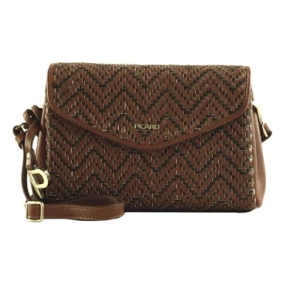 Afbeelding van Picard Samos Shoulder Schoudertas, Dames, Maat: One Size, Cognac