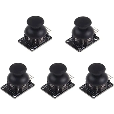 Afbeelding van Fasizi 5 stks PS2 Joystick Game Controller XY Dual Axis Breakout Module voor Arduino