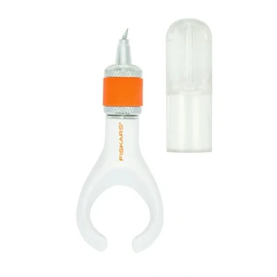 Afbeelding van Fiskars Fingertip Draaimes Wit 27,8 x 7 2,40cm