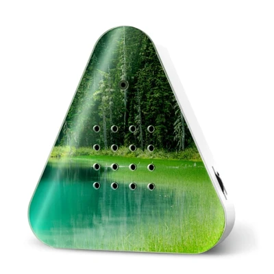 Afbeelding van Relaxound Bewegingssensor Lakesidebox Met Natuurgeluiden Oplaadbaar Bosmeer Forest Lake 2,8x11x18cm Nice thingZ