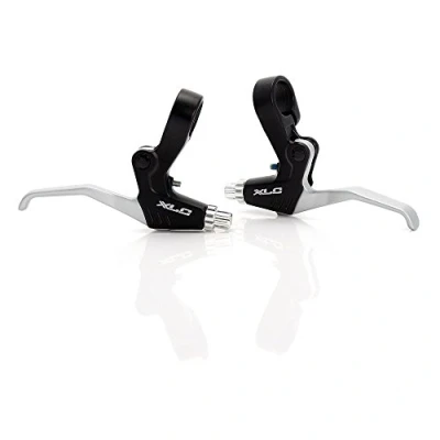 Afbeelding van XLC remgreep V brake L zwart/zilver BLV01