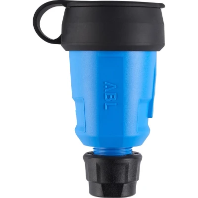 Afbeelding van ABL Sursum contrastekker met randaarde + wartel IP44 blauw