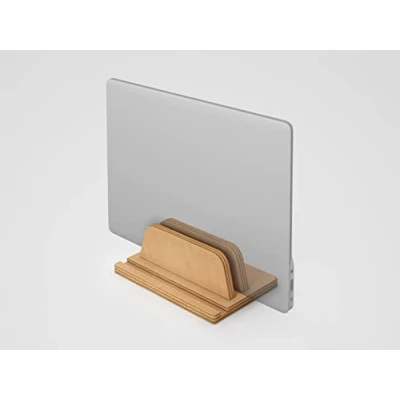 Afbeelding van De verticale laptopstandaard notebook standaard verticaal notebookstandaard Made in EU (natuurlijk)
