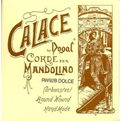 Afbeelding van Dogal® »RW92B DOLCE MANDOLIN SET CALACE CARBONSTEEL« snaren voor mandoline Carbonsteel Wound Loop End 8