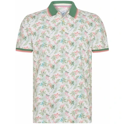 Afbeelding van A Fish Named Fred poloshirt korte mouw Maat: 3XL Grote maten herenkleding Big &amp; Tall