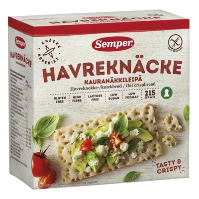 Afbeelding van Semper Knackebrod Haver 215 gram