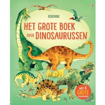 Afbeelding van Uitgeverij usborne het grote boek over dinosaurussen