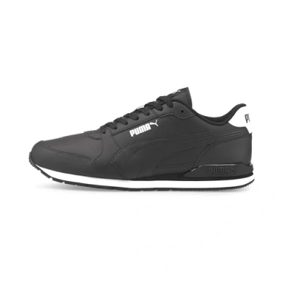 Afbeelding van Puma St Runner V3 L uniseks volwassene Sneaker ,Zwart Zwart Wit,36 EU