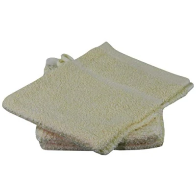 Afbeelding van Gözze Washandje set van 4, 100% katoen, 16 x 21 cm, Sylt, Vanille, 7881 14 A1