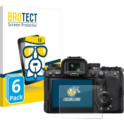 Afbeelding van BROTECT Screenprotector voor Sony Alpha 1 II (ILCE1M2B) Folie Beschermfolie Beschermglas transparant (6 Stuks)