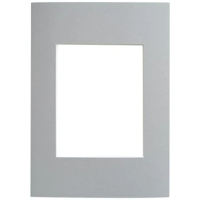 Afbeelding van walther design passe partouts grijs voor lijstmaat: 13 x 18 cm, beeldformaat: 9 cm Passepartouts PA318D