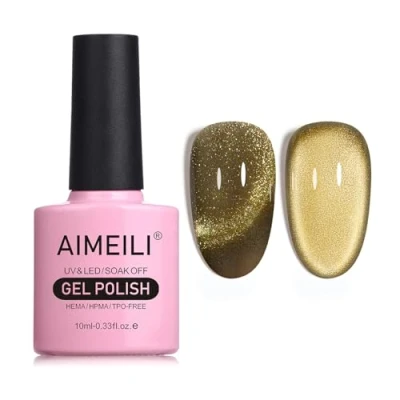 Afbeelding van AIMEILI Hema Free Cat Eye Gel Nagellak UV LED Gellack Soak Off Vegan Cruelty Polish 10ml (750)