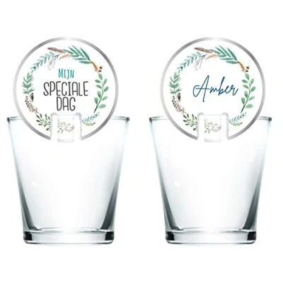 Afbeelding van Glasmarkers &#039;Mijn speciale dag&#039; 10 stuks