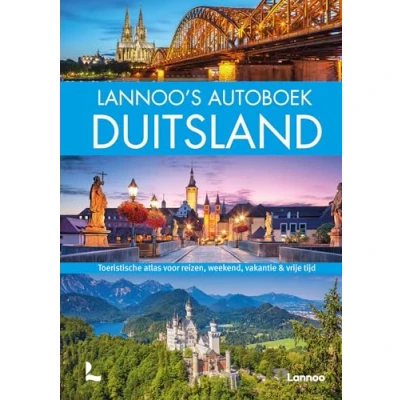 Afbeelding van Lannoo&#039;s autoboek Duitsland: Toeristische atlas voor reizen, weekend, vakantie &amp; vrije tijd