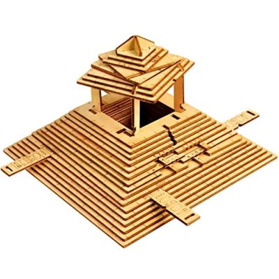 Afbeelding van Escape room box puzzel secret Quest Pyramide