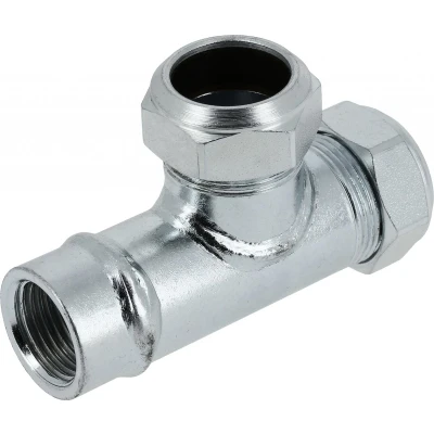 Afbeelding van Bonfix Staalverzinkte T koppeling 112 28x28x1/2&quot;