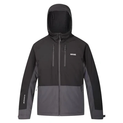 Afbeelding van Regatta Highton Softshelljas, Heren, Maat: 62, Black/ash