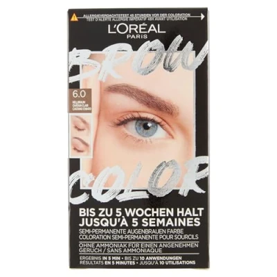 Afbeelding van L&#039;Oréal Paris BROW Color Wenkbrauwverf, Dames, Maat: 33.5 g, Hellbraun