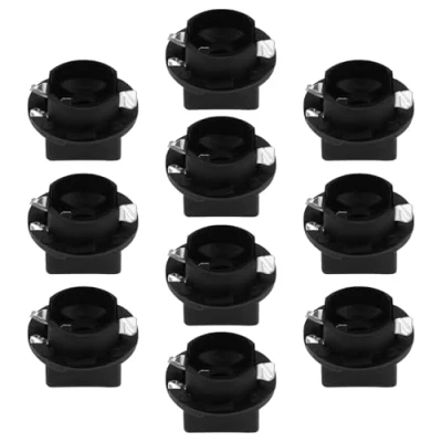 Afbeelding van VGOL 10 stks T10 Twist Lock Bulb Base Compatibel Met Audi Ford Instrument Panel 6 v 12 24 Interieur Verlichting
