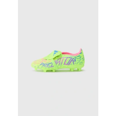 Afbeelding van adidas Performance Predator League Fold Over Tongue Firm Ground Voetbalschoenen Kids Kinderen Groen 35 1/2
