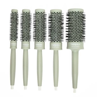 Afbeelding van Termix Professional Nature ronde borstels, 5 stuks (Ø 17, Ø 23 cm, 28 32 43 cm)