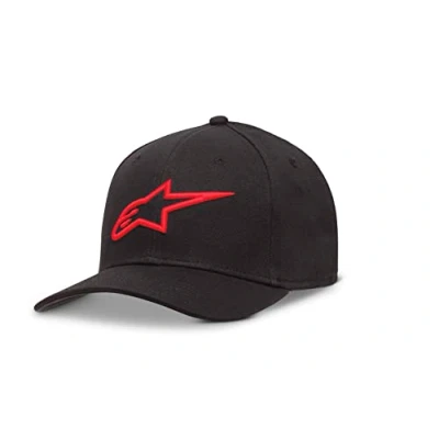 Afbeelding van Alpinestars Ageless Cap, zwart rood, afmeting L XL voor man