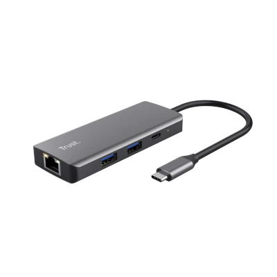 Afbeelding van Adapter Trust DALYX 6 in 1 USB C multipoort