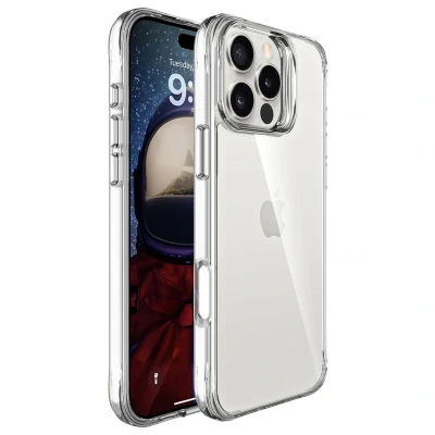 Afbeelding van Apple iPhone 16 Pro Hoesje Kunststof imoshion Hardcase/Backcover Transparant Telefoonhoesje Shockproof/Valbescherming