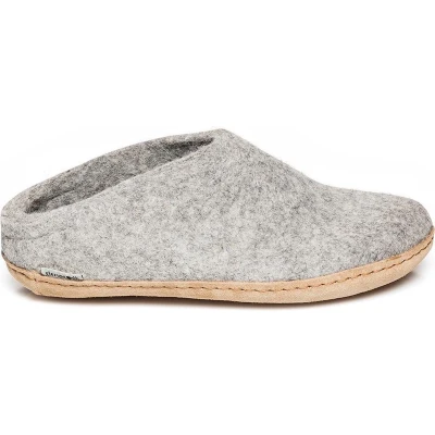 Afbeelding van Glerups OPEN Muiltjes, Maat: 41, Light grey Wol