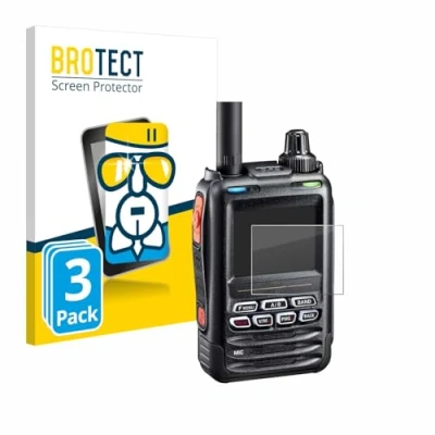 Afbeelding van BROTECT Screenprotector voor Yaesu FT 5DE/DR Folie Beschermfolie Beschermglas transparant (3 Stuks)