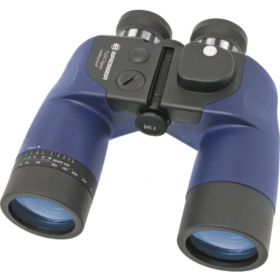 Afbeelding van Bresser Topas 7x50 verrekijker Kompas blauw
