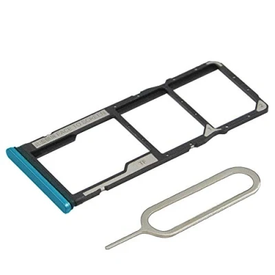 Afbeelding van MMOBIEL Sim Tray Kaart Houder Nano Slot voor Xiaomi Redmi Note 9S (Blauw)