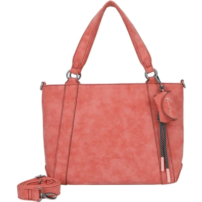 Afbeelding van Fritzi aus Preußen Schoudertas Bitzi08 Jive Shopper Warm Mandarin Koraalrood