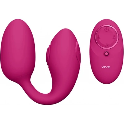 Afbeelding van Vive Aika Krachtig vibratie ei met afstandsbediening Roze