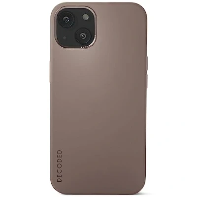 Afbeelding van Decoded Silicone Backcover iPhone 13 Dark Taupe