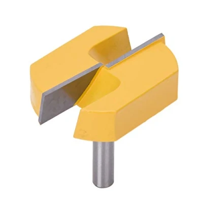 Afbeelding van YG6 Legering Router bit 8x57mm Schacht Schoonmaken Bodem Bits 8mm Diameter Bodemreiniging