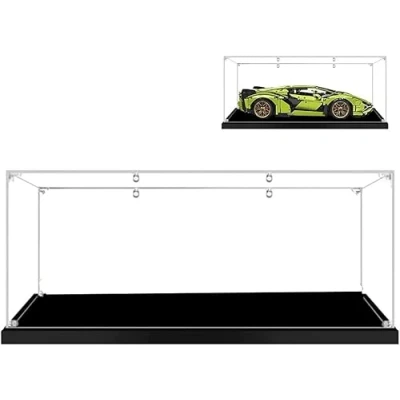 Afbeelding van Acryl Display Case voor Lego 42115/42056/42083/42096 Stofdicht Clear Box Showcase (NIET Inbegrepen Het Model)(42115,2mm)