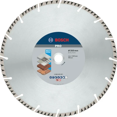 Afbeelding van DIAMANTSCHIJF PROF UNIVERSAL 350/20/25,4
