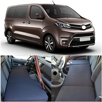 Afbeelding van BREMER SITZBEZÜGE camper bed, kinderbed, cabinebed, compatibel met VW T5, T6, T6.1, California Multivan Caravelle Transporter, camper, accessoire voor
