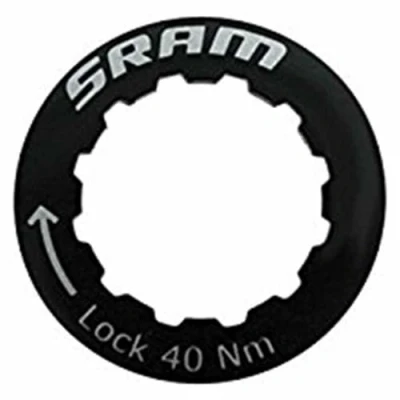 Afbeelding van Sram Cassettes Uniseks cassette en tandwiel Lockring voor volwassenen, grijs, 12